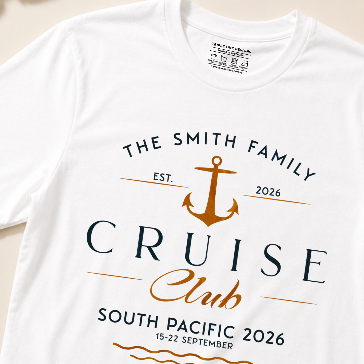 Personalised Cruise Club Shirt