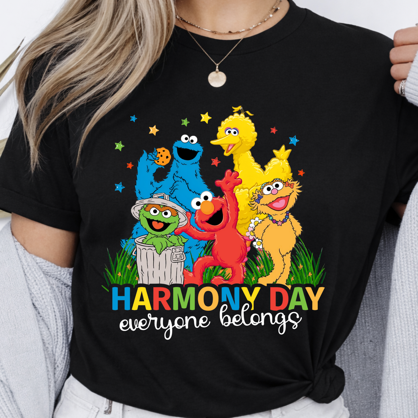 Harmony Day Sesame Street T-Shirt
