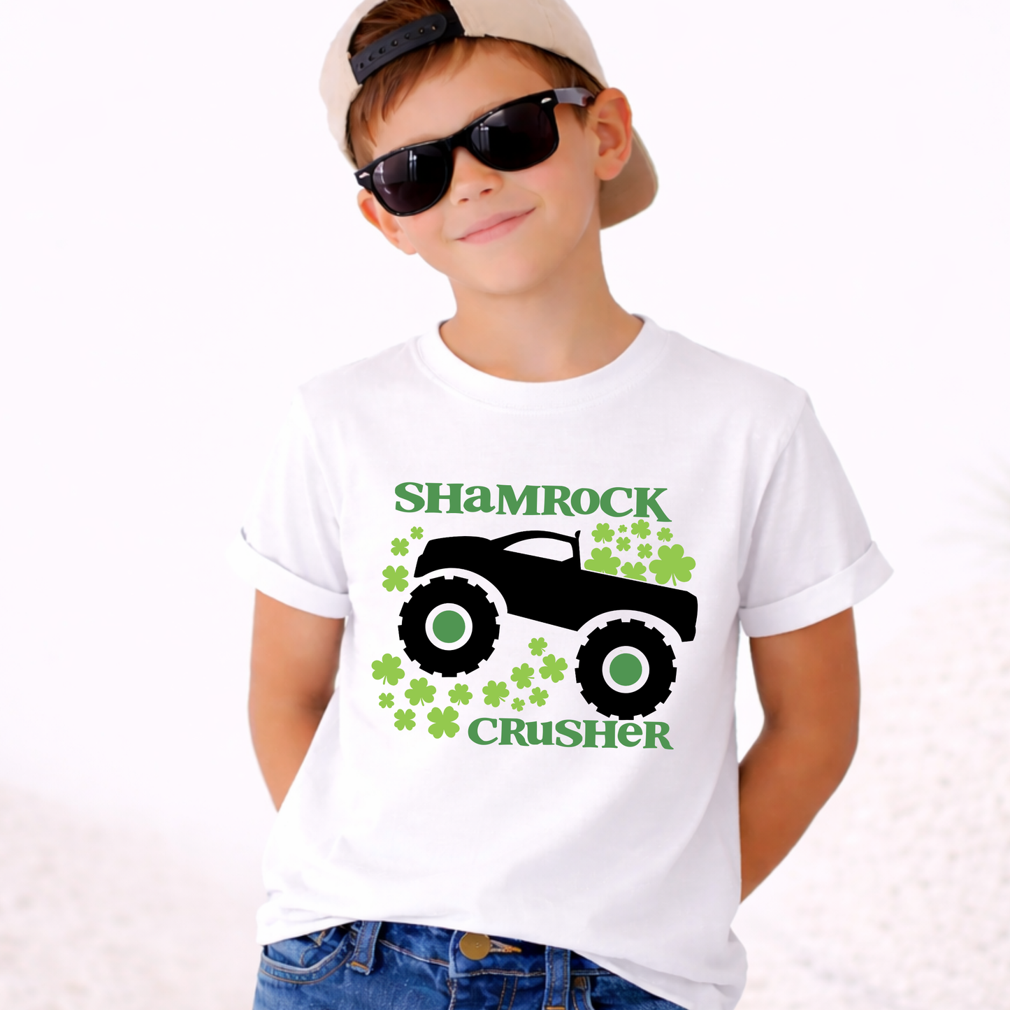 St Patrick's Day Shamrock Crusher Shirt