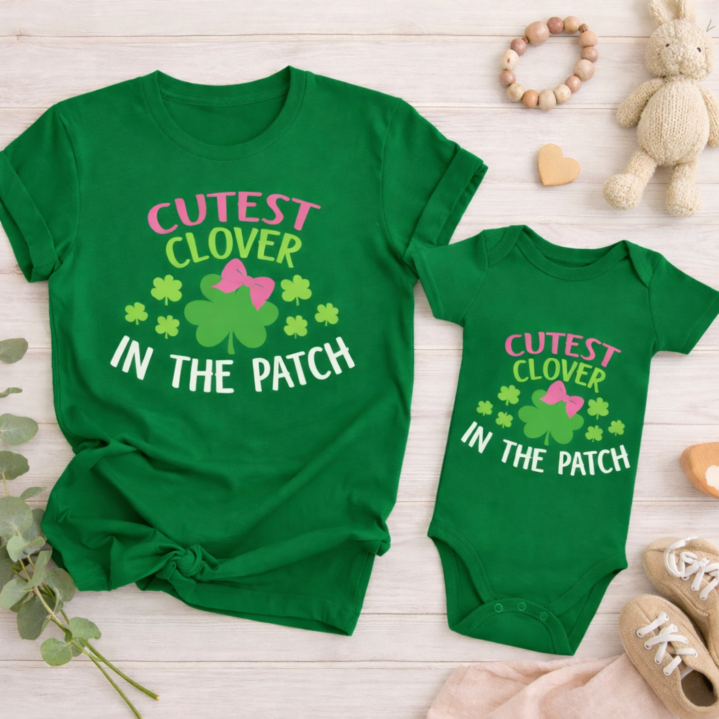 St Patrick's Day Cutest Clover in the Patch Shirt