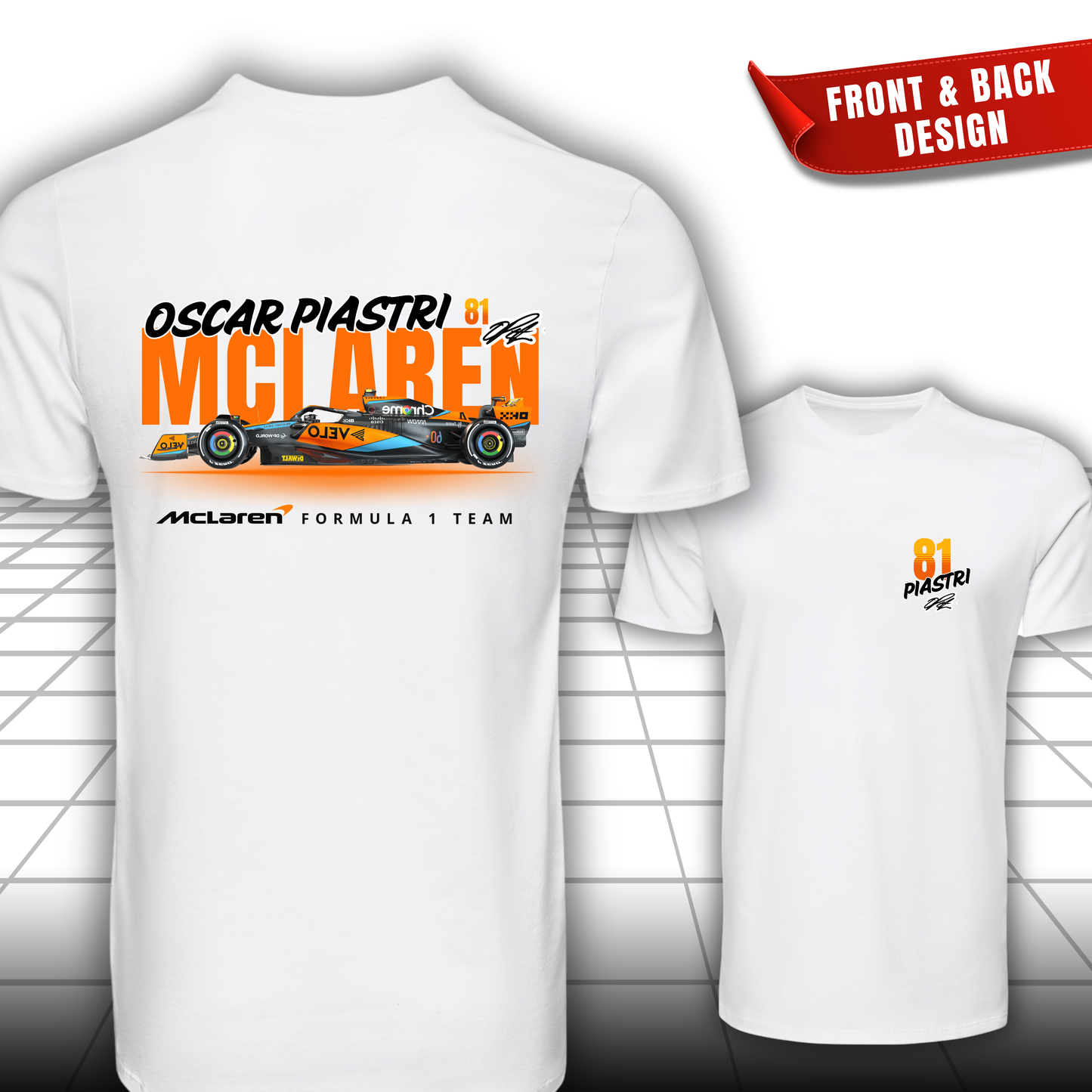 Oscar Piastri F1 Inspired T-Shirt