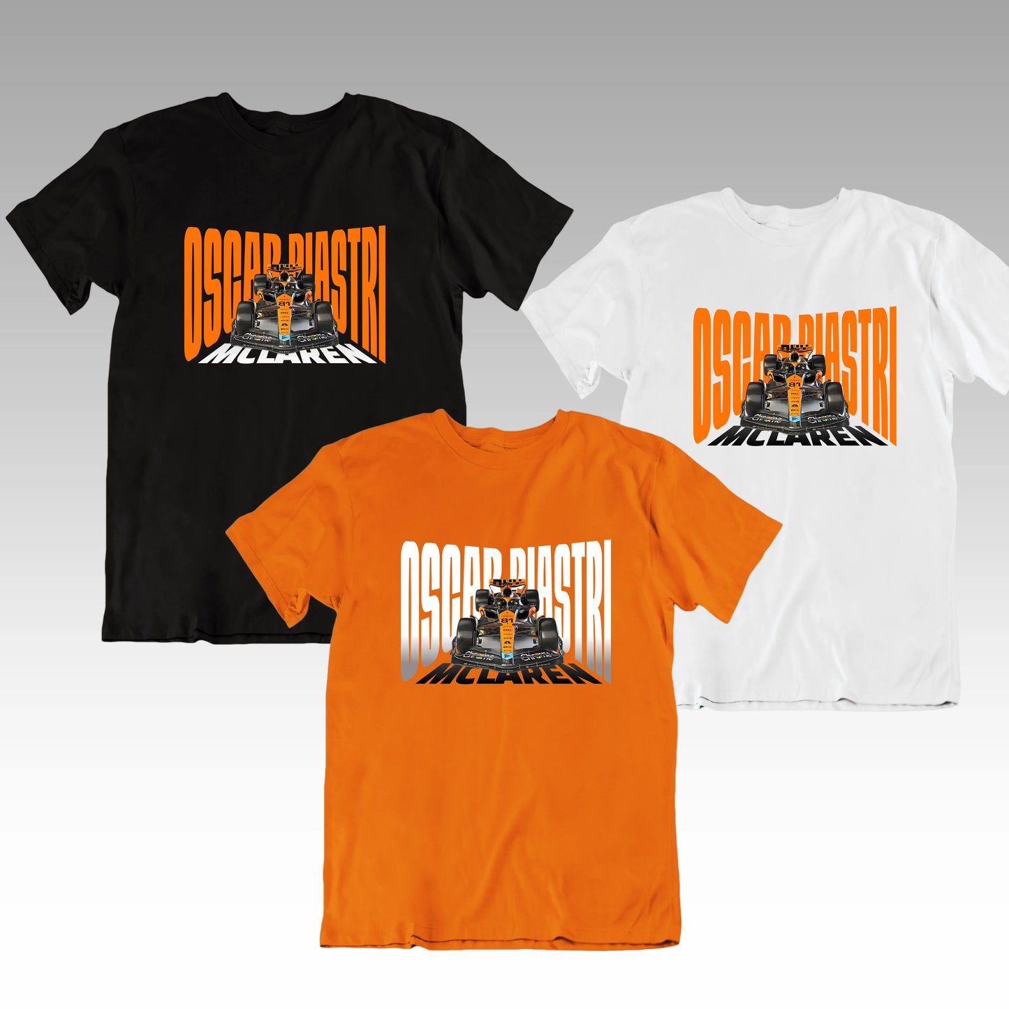 Oscar Piastri F1 Inspired T-Shirt