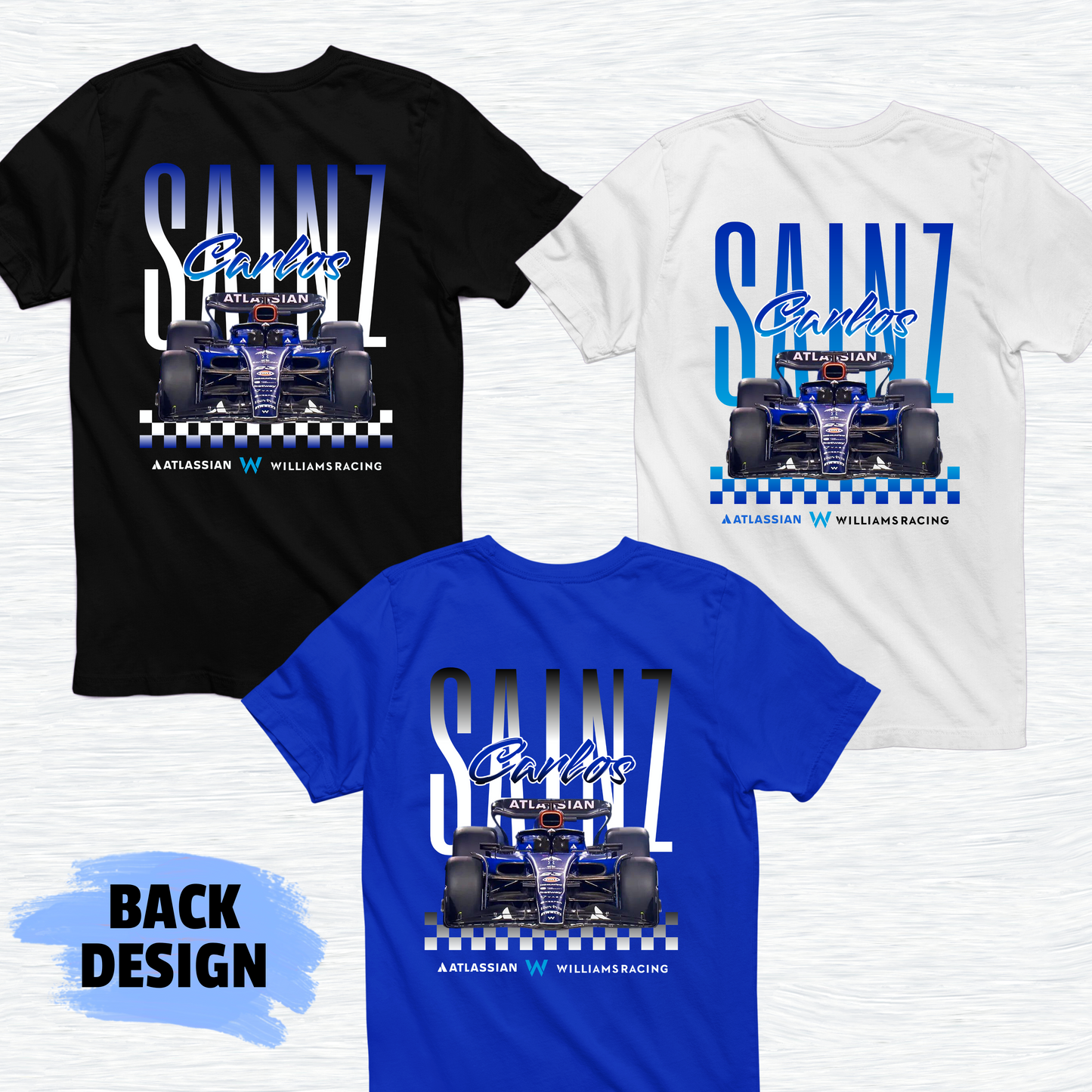 Carlos Sainz F1 Inspired T-Shirt