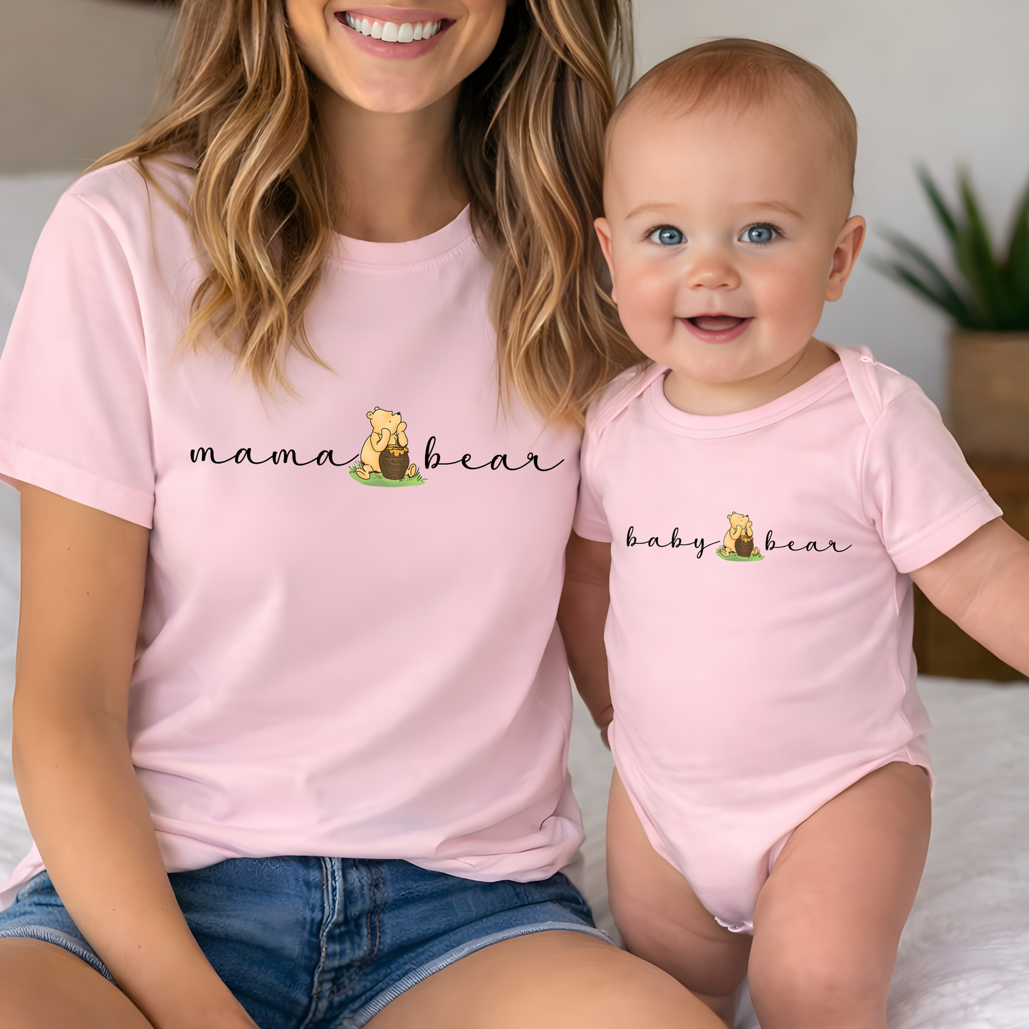 Mama Bear and Baby Bear Matching Set