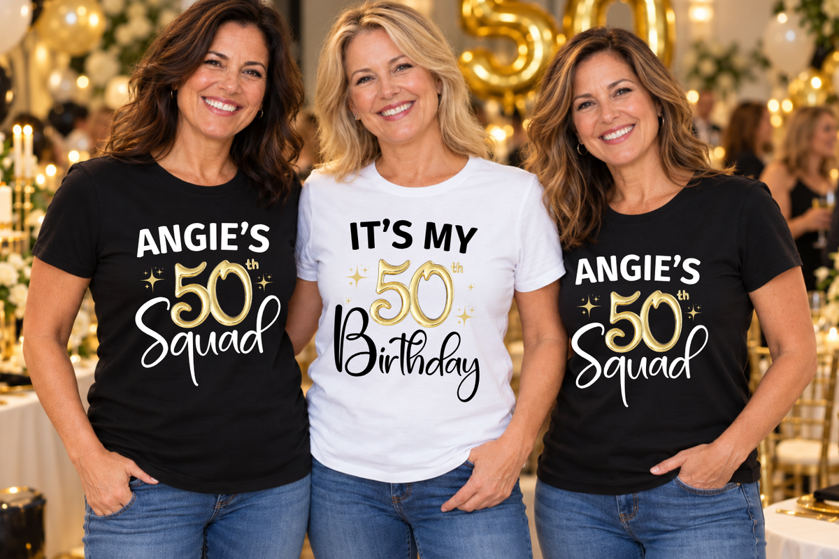 Custom Birthday T-Shirt Ideas