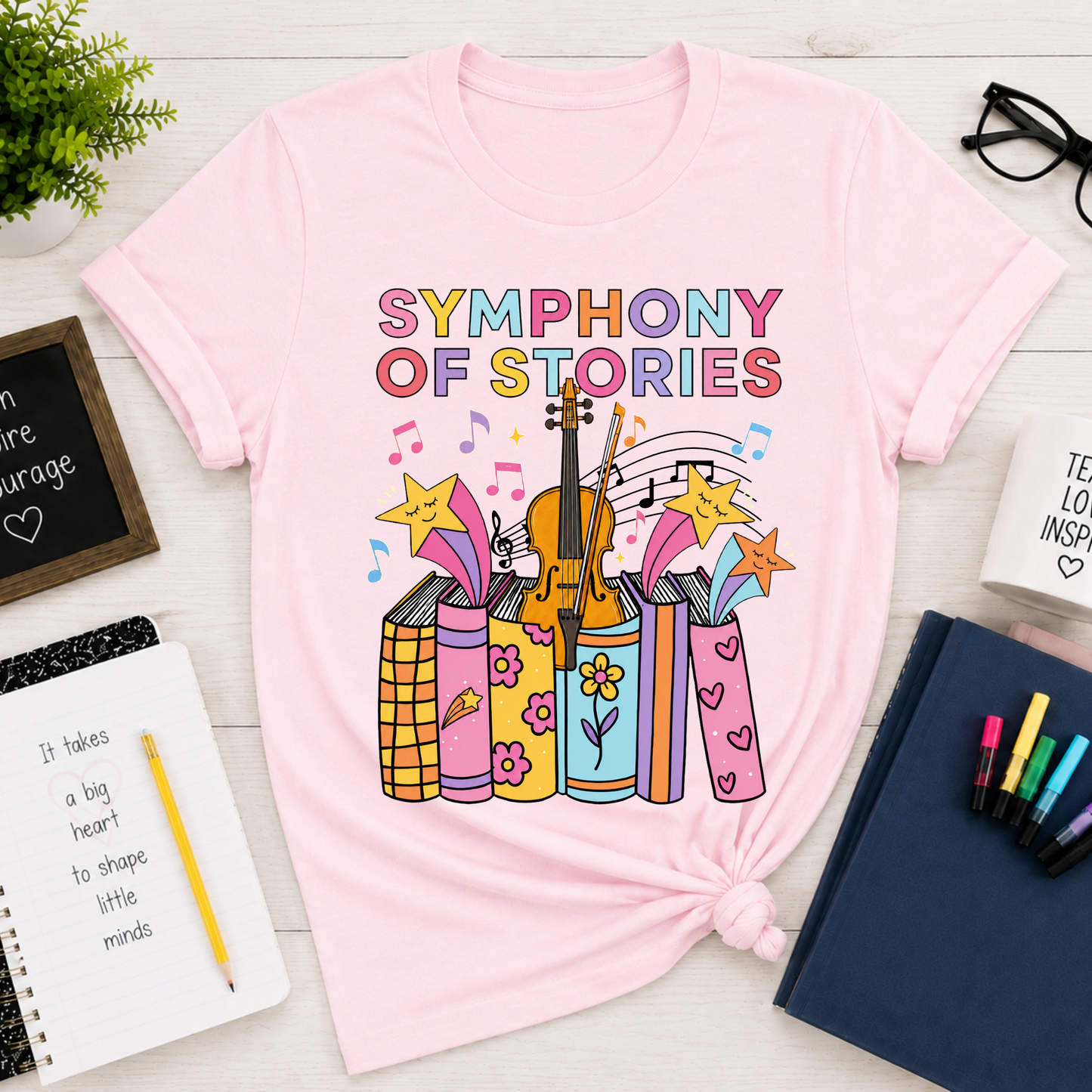 Symphony of Stories Book Week 2026 T-Shirt