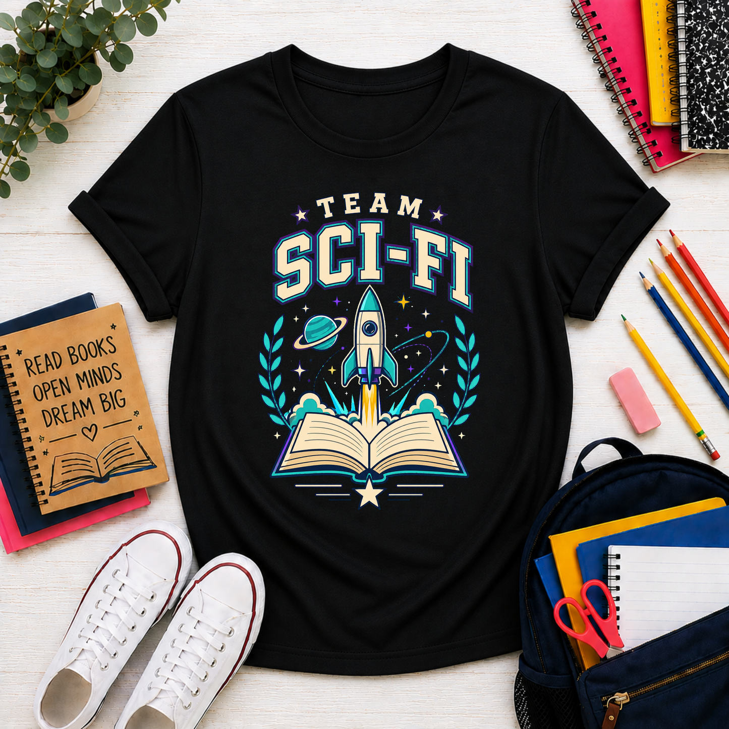 Book Week Reading Team T-Shirt