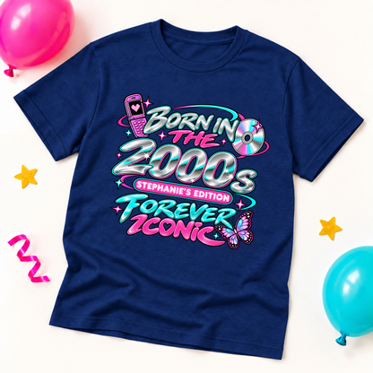 Personalised Born in the 2000s T-Shirt