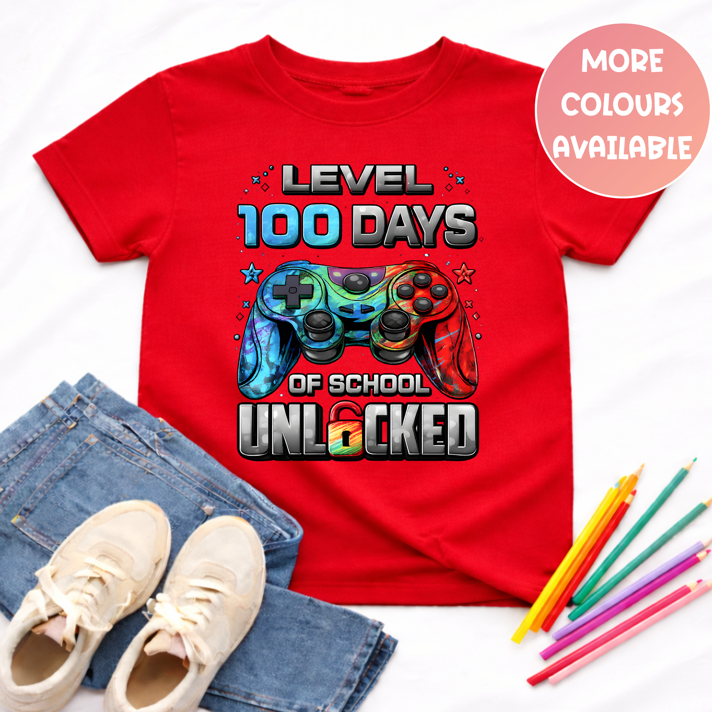 100 Days of School Shirt
