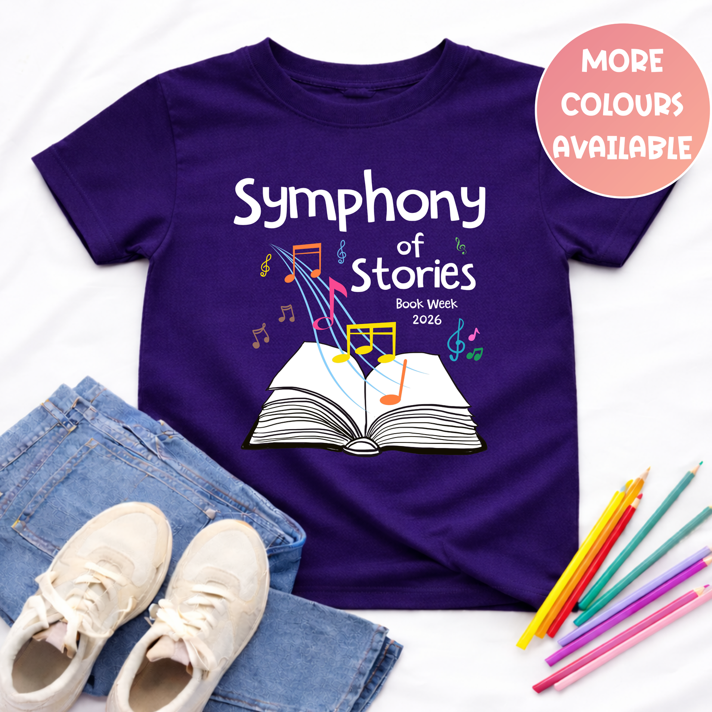 Symphony of Stories Book Week Shirt