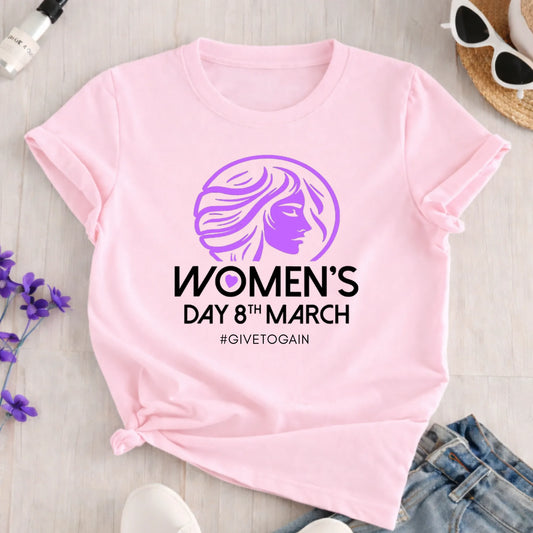 International Women's Day Give to Gain Shirt
