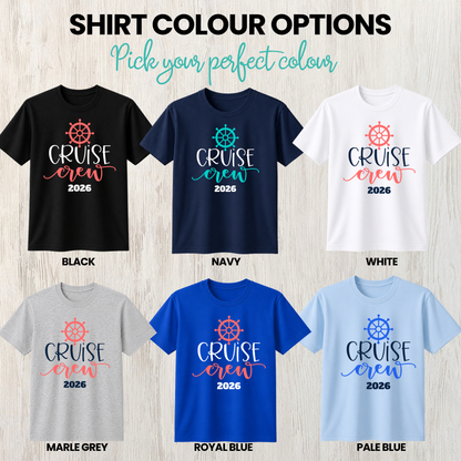 Personalised Cruise Crew Shirt 2026