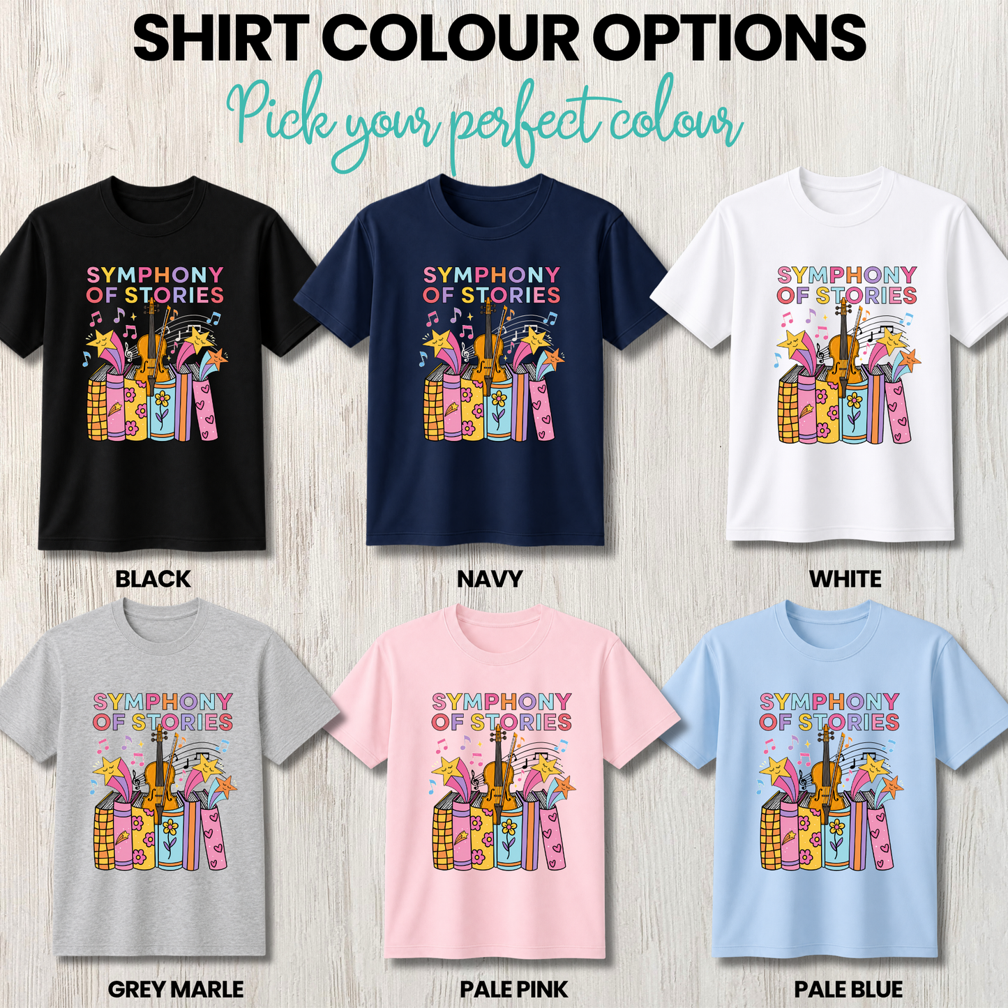 Symphony of Stories Book Week 2026 T-Shirt