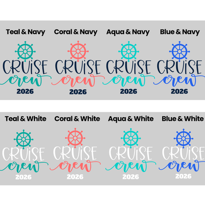 Personalised Cruise Crew Shirt 2026