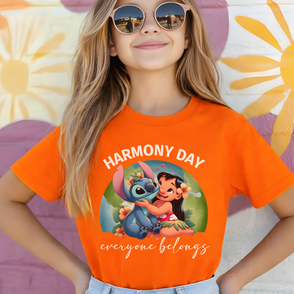Harmony Day Lilo & Stitch T-Shirt