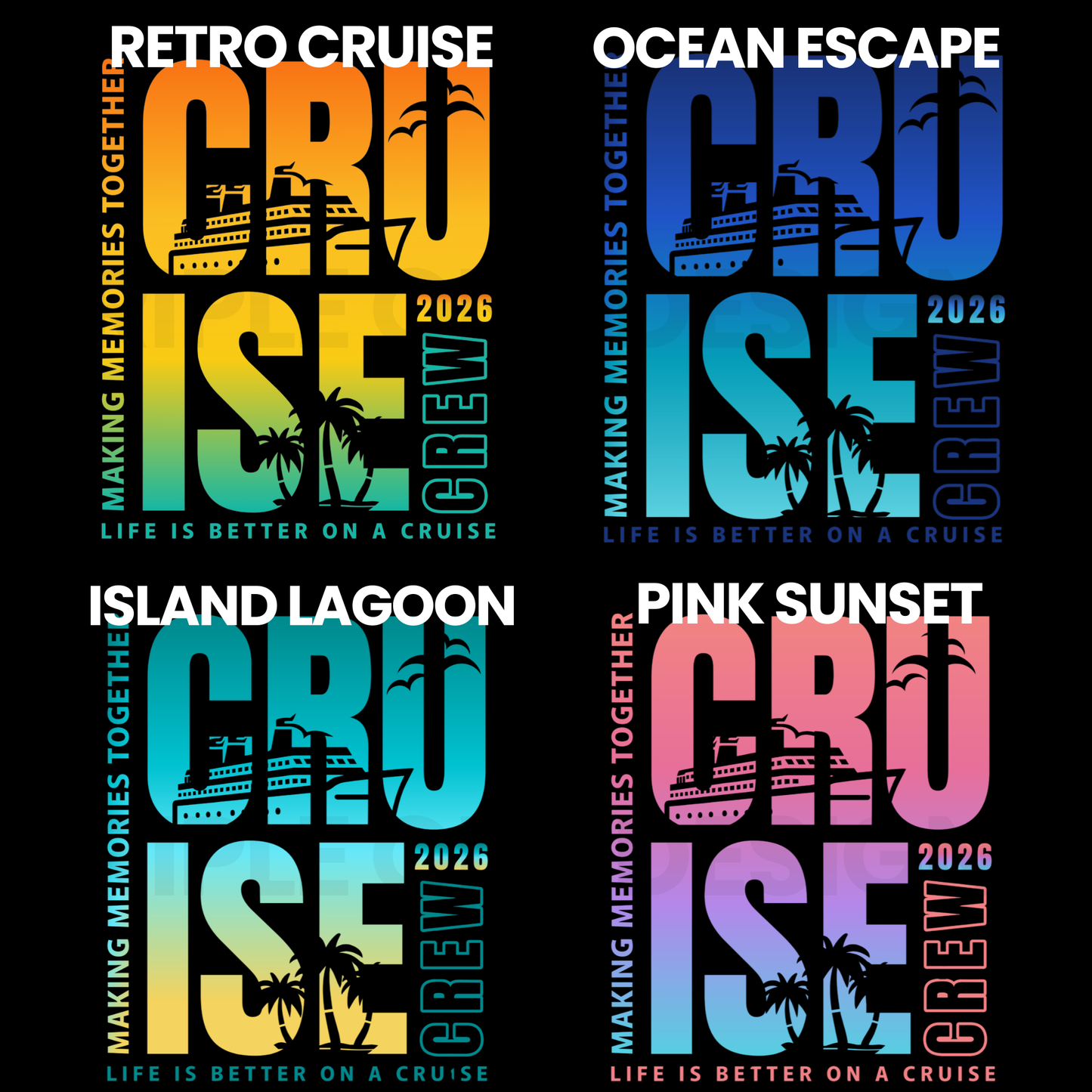 Cruise 2026 Matching Shirts