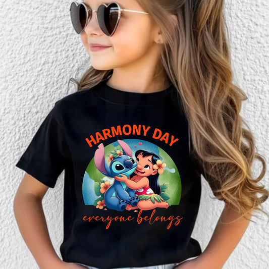 Harmony Day Lilo & Stitch T-Shirt