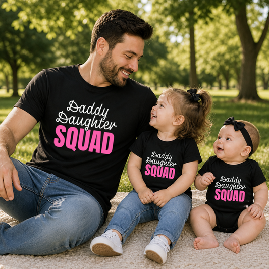 Daddy Daughter Squad Matching Outfits