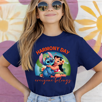Harmony Day Lilo & Stitch T-Shirt