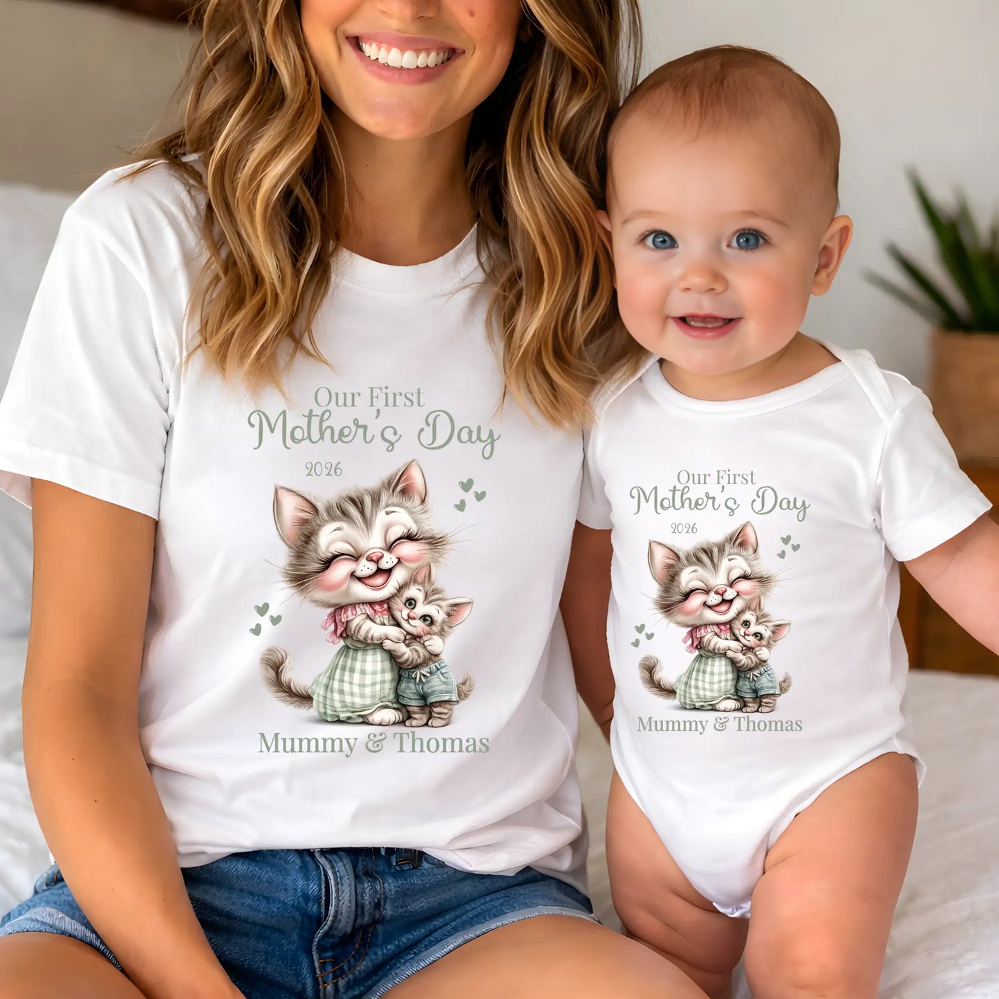 Our First Mother's Day Cat Design Set