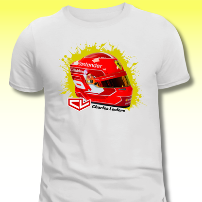 Charles Leclerc F1 Inspired T-Shirt