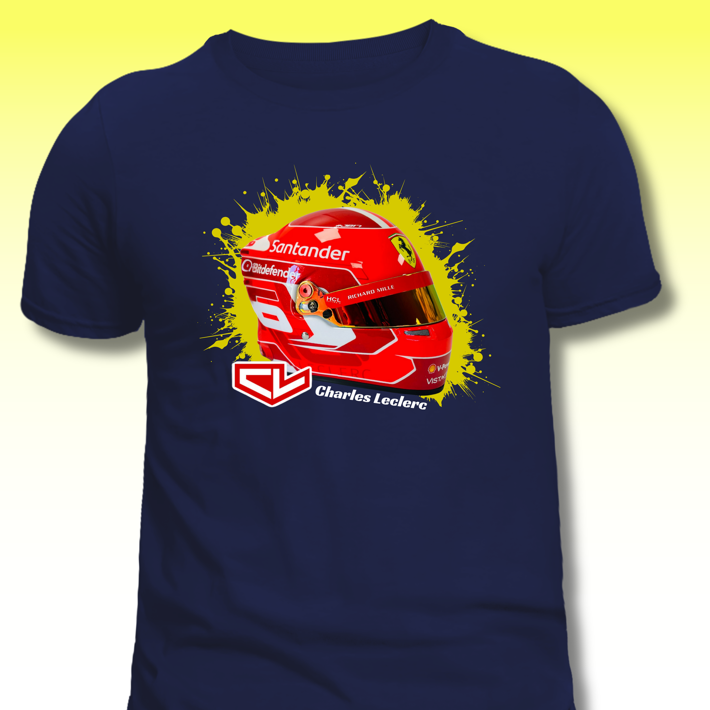 Charles Leclerc F1 Inspired T-Shirt