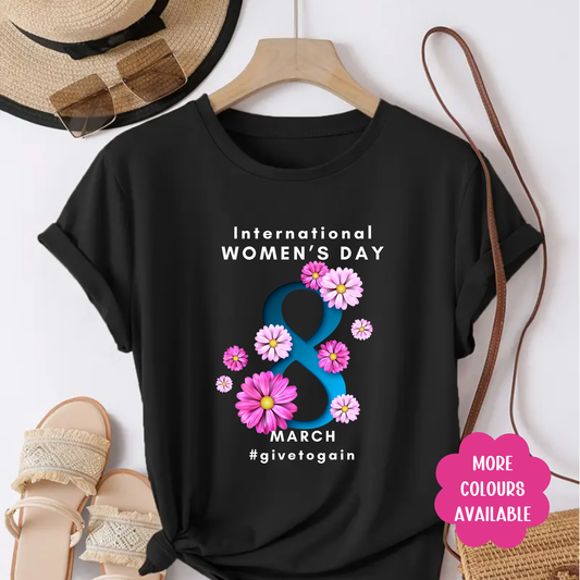 International Women's Day Give to Gain Shirt