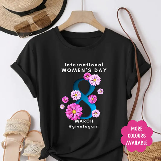 International Women's Day Give to Gain Shirt