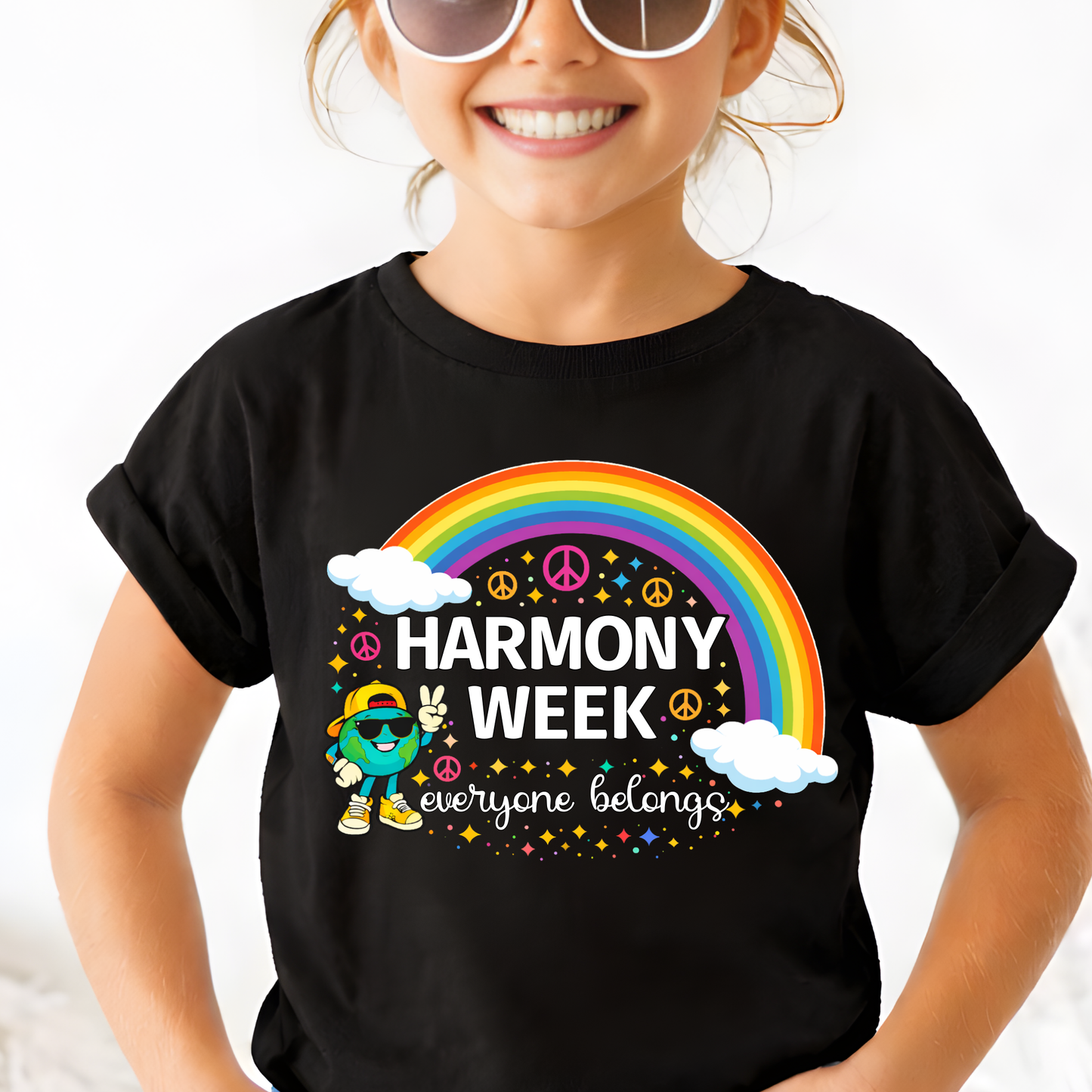 Harmony Week Rainbow T-Shirt