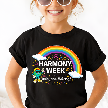 Harmony Week Rainbow T-Shirt