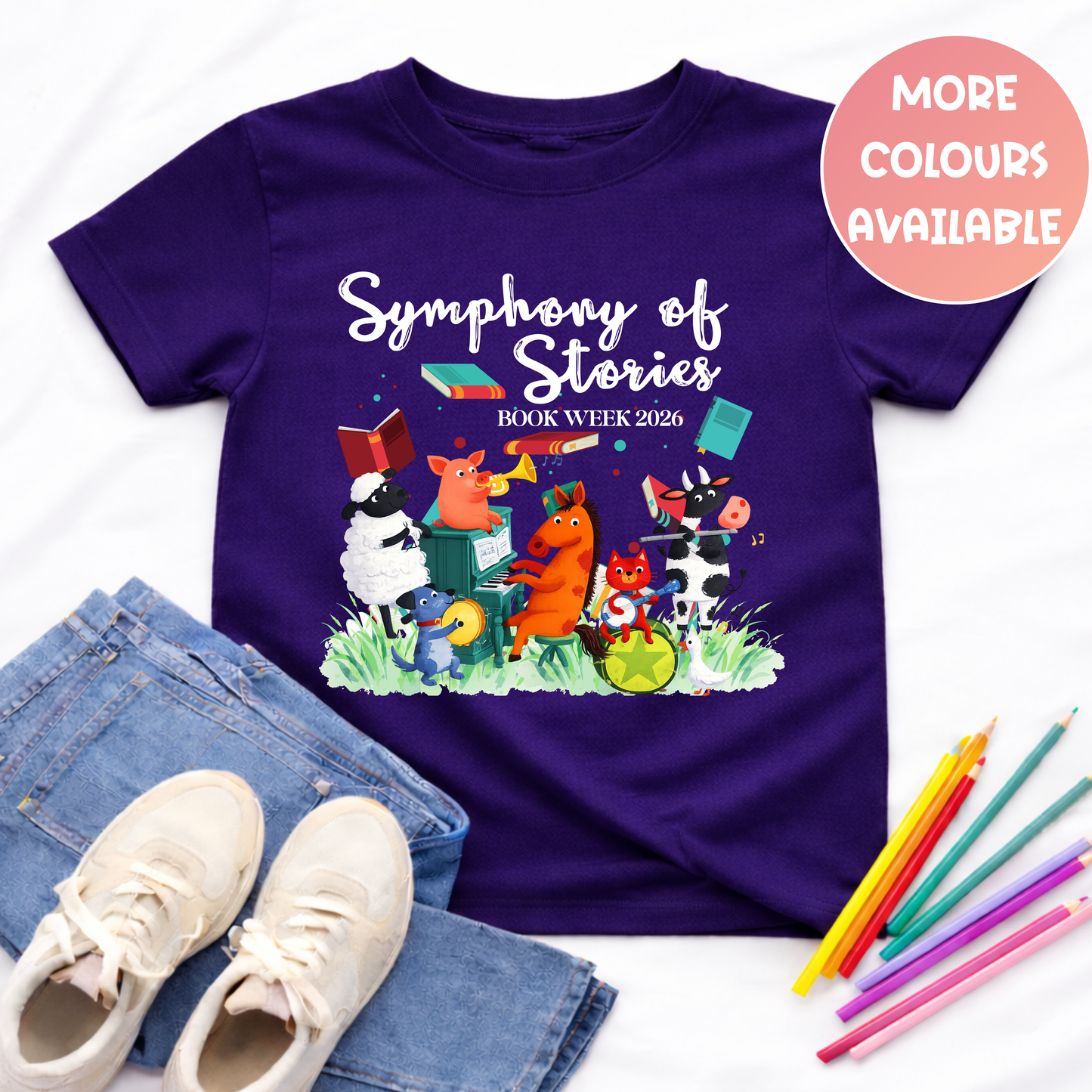 Symphony of Stories Book Week Shirt