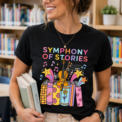 Symphony of Stories Book Week 2026 T-Shirt