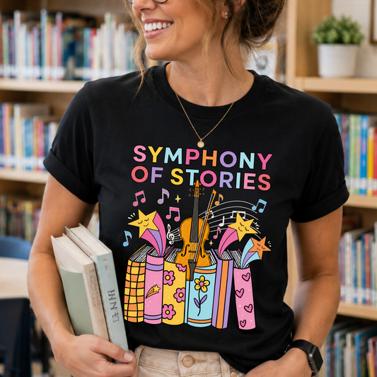 Symphony of Stories Book Week 2026 T-Shirt