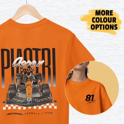 Oscar Piastri F1 Inspired T-Shirt