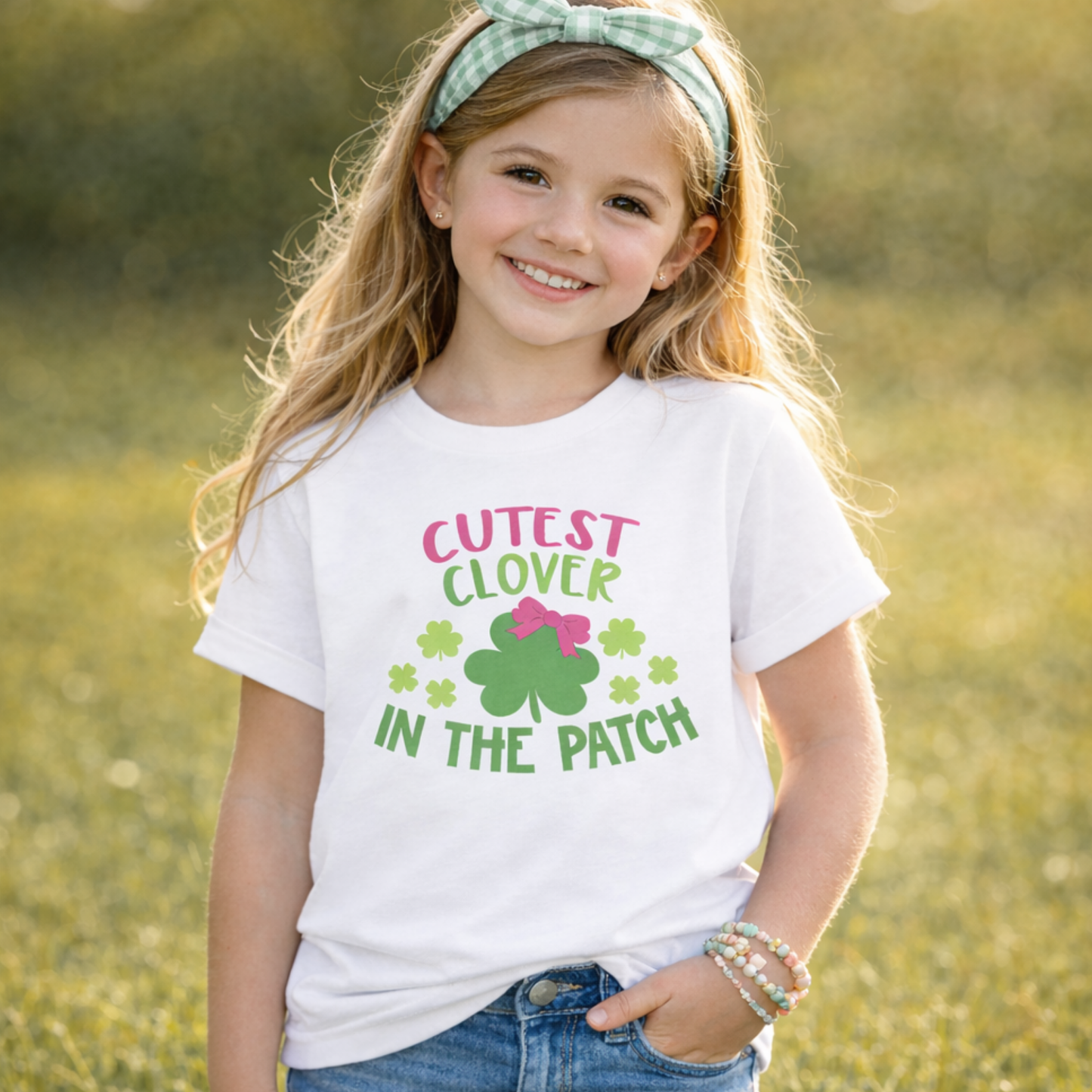 St Patrick's Day Cutest Clover in the Patch Shirt