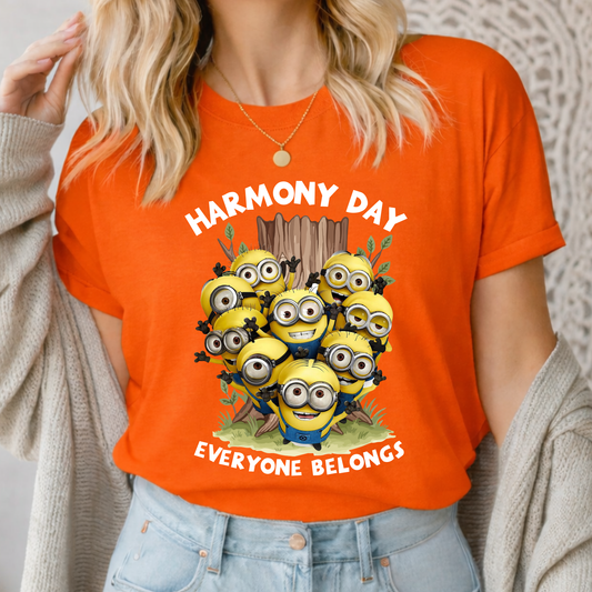 Harmony Day Minions T-Shirt