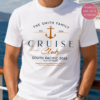 Personalised Cruise Club Shirt