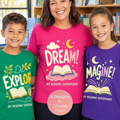 My Reading Superpower Book Week T-Shirt