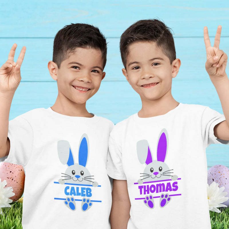 Personalised Easter Bunny Shirts