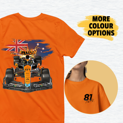 Oscar Piastri F1 Inspired T-Shirt