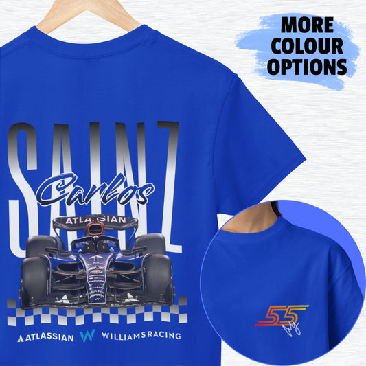 Carlos Sainz F1 Inspired T-Shirt