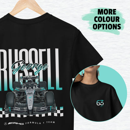 George Russell F1 Inspired T-Shirt