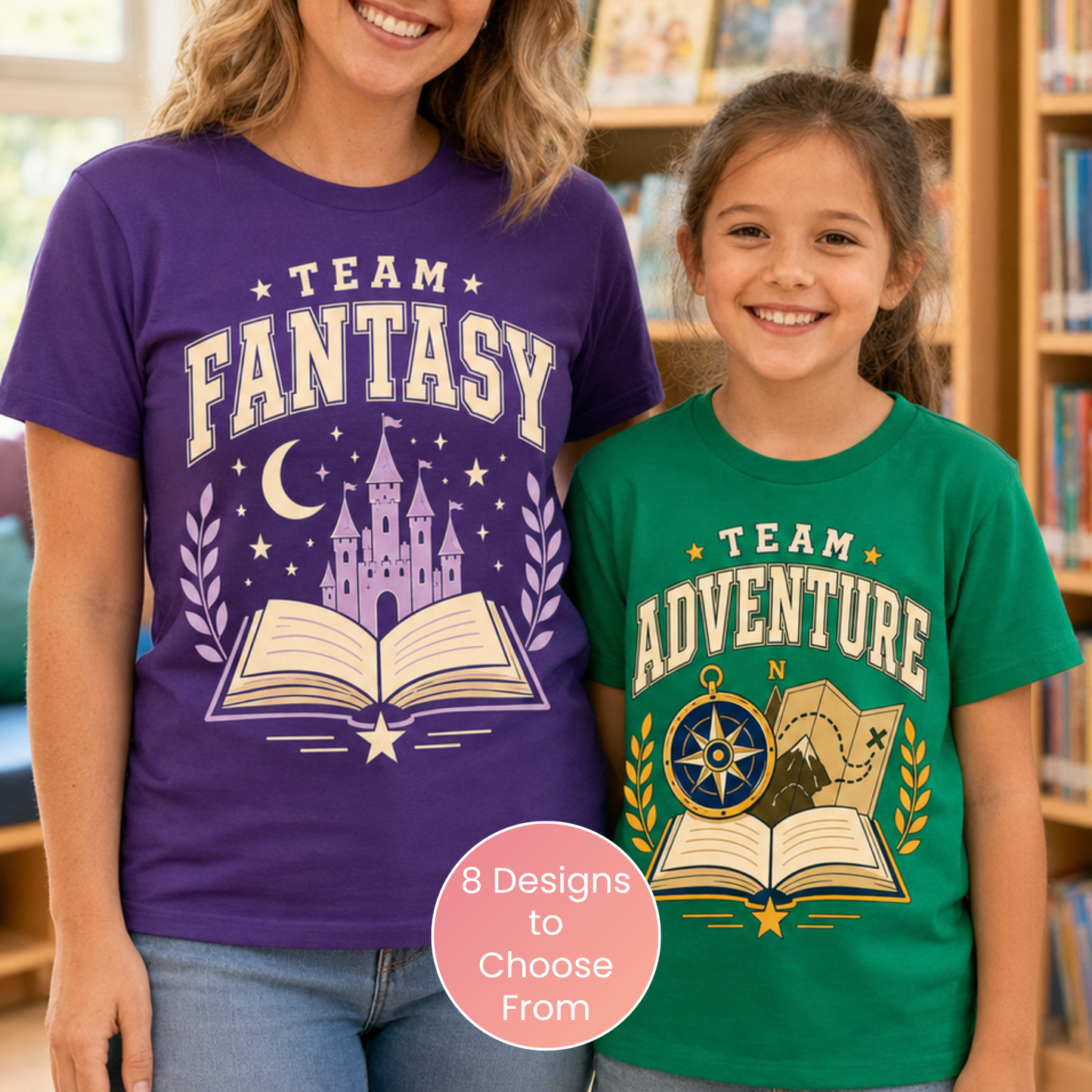 Book Week Reading Team T-Shirt