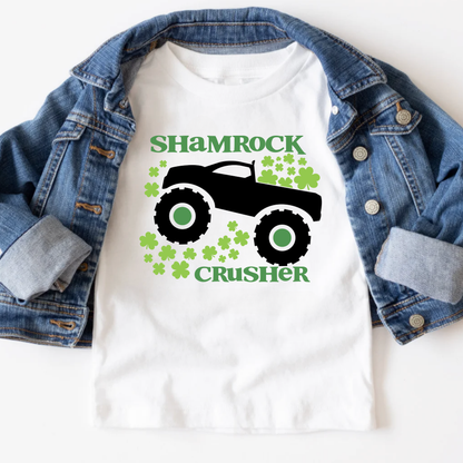 St Patrick's Day Shamrock Crusher Shirt