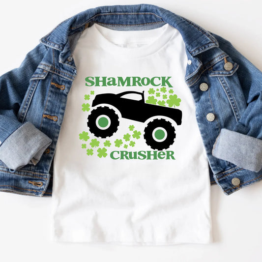 St Patrick's Day Shamrock Crusher Shirt