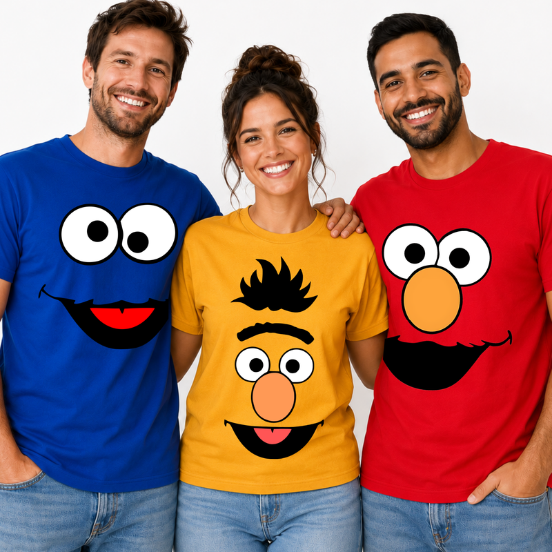 Sesame Street Character T-Shirts