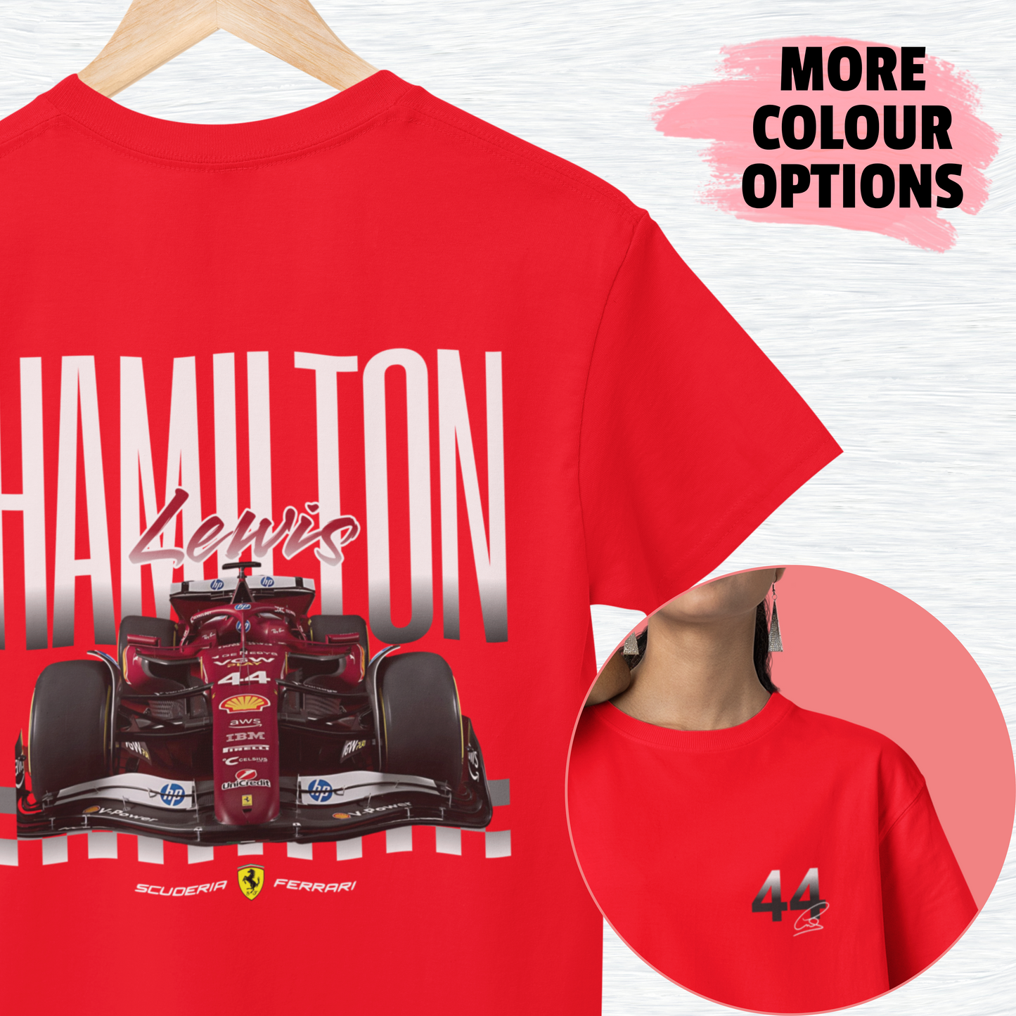 Lewis Hamilton F1 Inspired T-Shirt