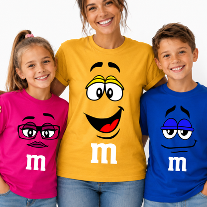 M&M Character Shirts
