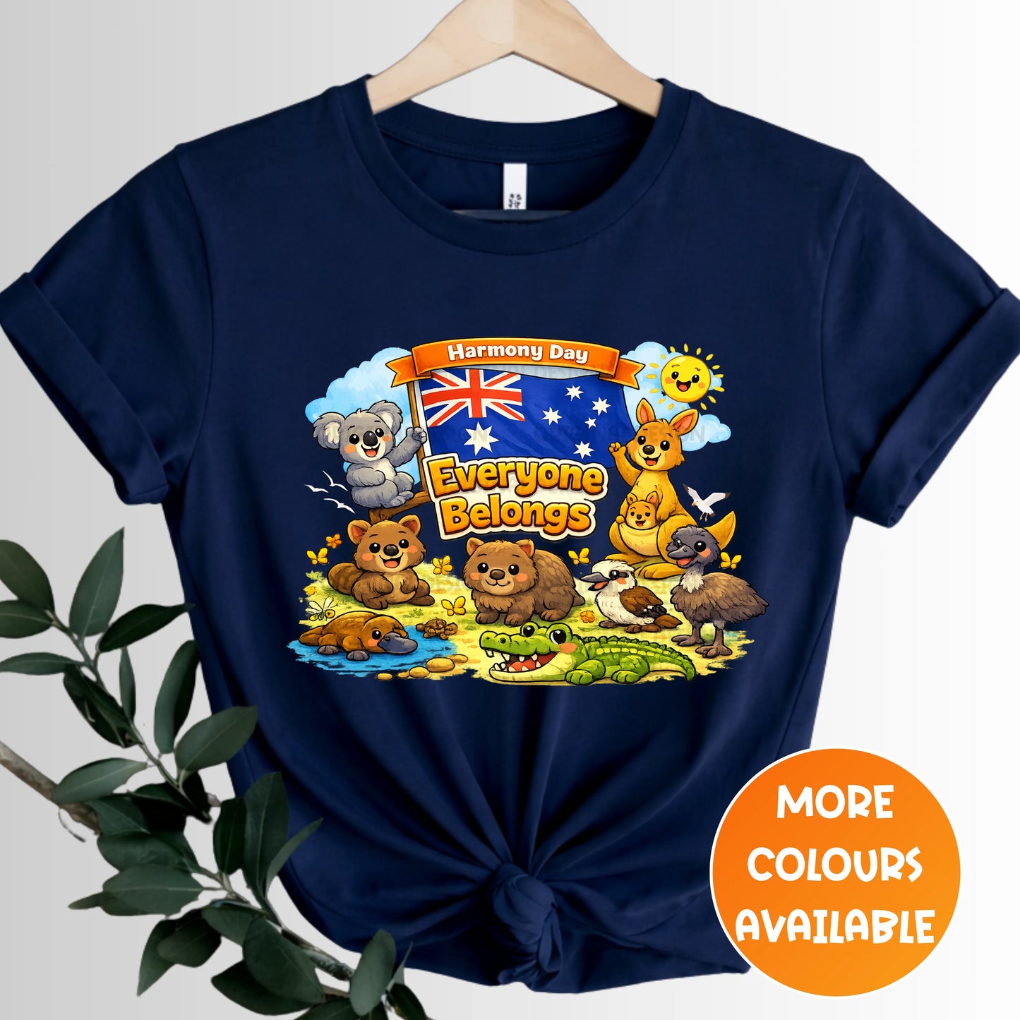 Harmony Day Australian Animals T-Shirt
