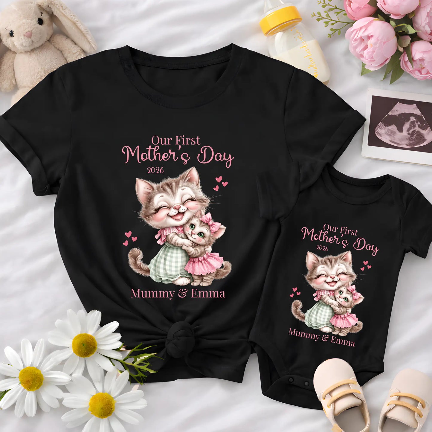 Our First Mother's Day Cat Design Set